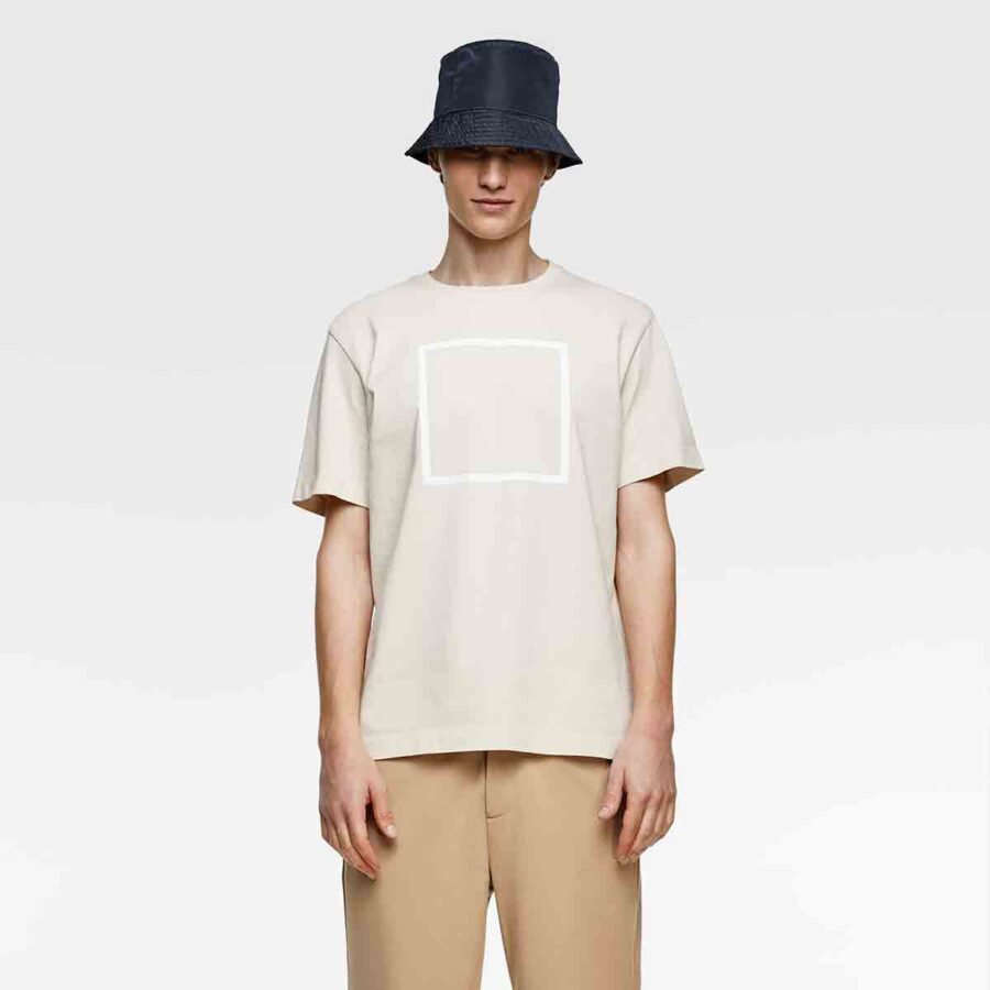 Najasa Cream Square Shirt – Stylish, Comfortable, and Versatile for Any Occasion - Image 2