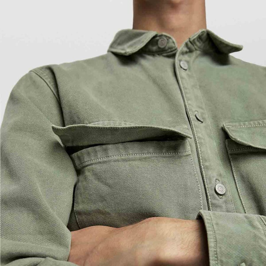 Najasa Khaki Survival Shirt – Lightweight, Durable, and Ready for Adventure - Image 4