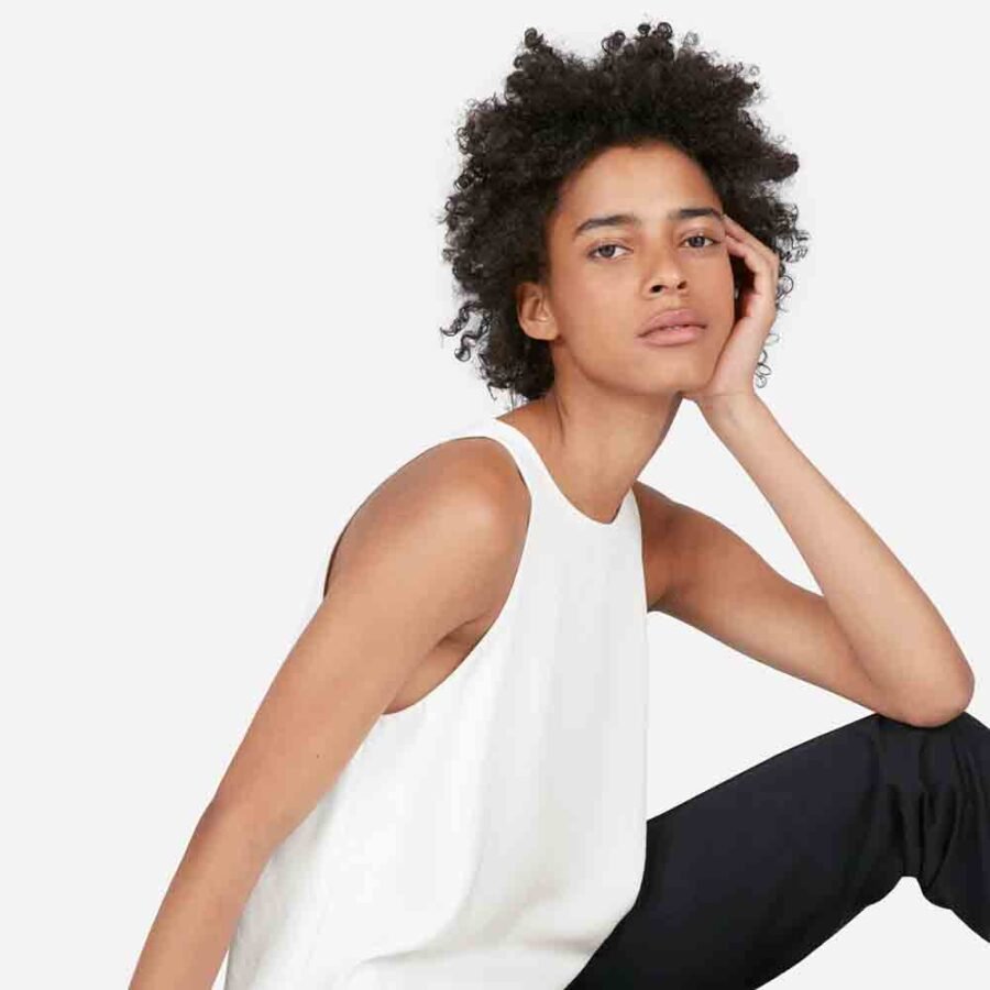 Najasa GoWeave High-Neck Tank – Lightweight, Breathable, and Stylish for Active Days