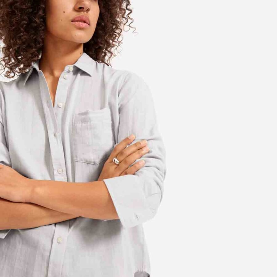 Najasa Double-Gauze Relaxed Shirt – Soft, Breathable, and Effortlessly Stylish