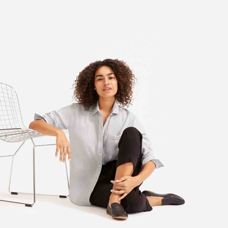 Najasa Double-Gauze Relaxed Shirt – Soft, Breathable, and Effortlessly Stylish - Image 2