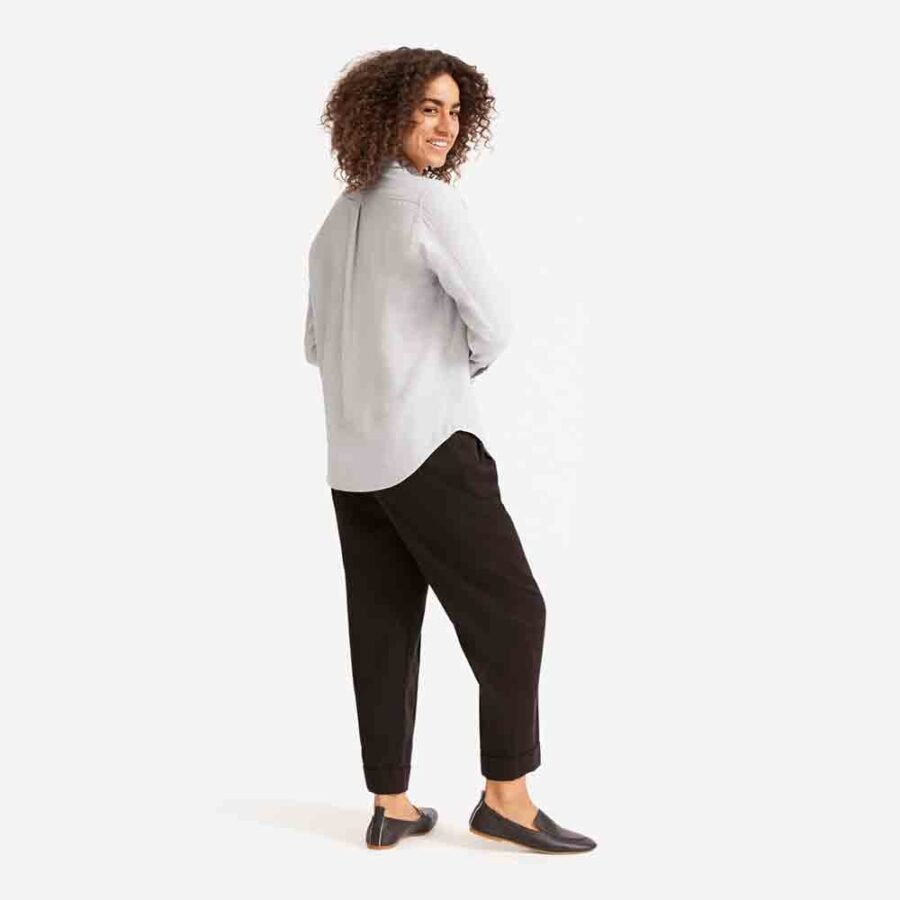 Najasa Double-Gauze Relaxed Shirt – Soft, Breathable, and Effortlessly Stylish - Image 3